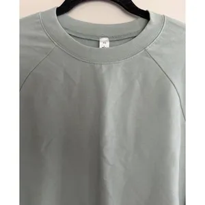 Alo Yoga Double Take Pullover Sweatshirt Green Women's Size XS thumbnail 3