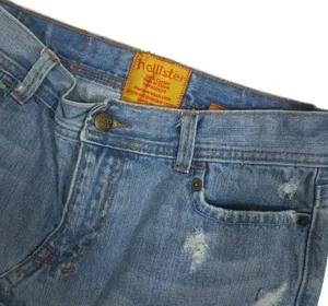 Hollister Super Short Frayed Mini Skirt Sz 3 thumbnail 4