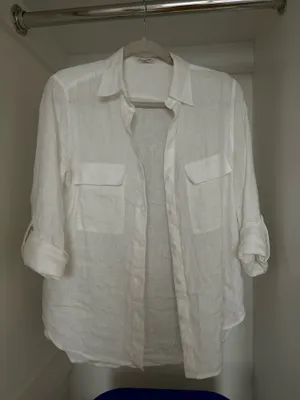 Aritzia Utility Shirt Linen thumbnail 5