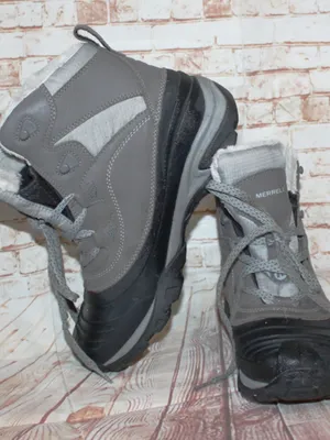 Merrell Opti-Warm Insulation Waterproof Boots Gray Women's Size 6.5 thumbnail 2