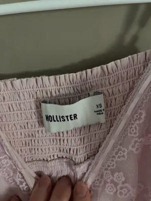 Hollister Flowy Lace Tank Top thumbnail 2