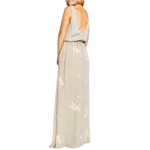 Show Me Your Mumu Kendall Chiffon Bridesmaid Prom Maxi Dress Size Small NWT thumbnail 6