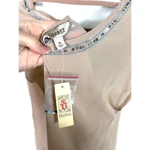 Decree‎ sequin sheer blouse NWT thumbnail 6
