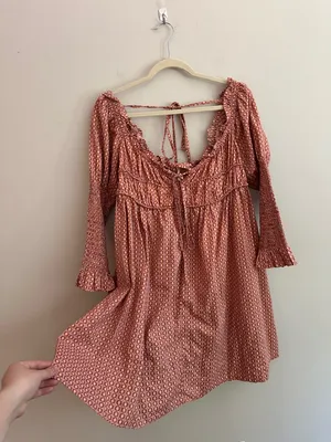 Free People Star Dip Mini Dress - Glass Roses Combo thumbnail 7
