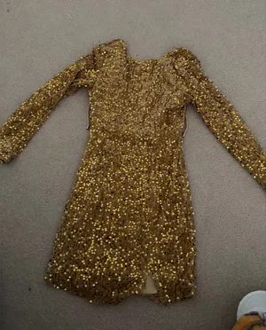 Amazon Gold Dress Sequin thumbnail 1