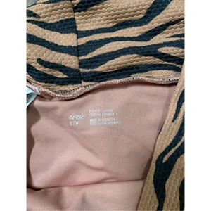 Aerie Pique Animal Print Bikini Small thumbnail 11