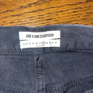 One Teaspoon Black Bandit Jean Shorts thumbnail 2