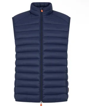 Save the duck Navy puffer vest L thumbnail 3
