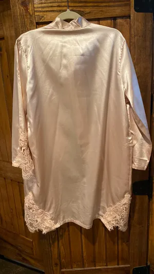 Blush Bridesmaids Robe Pink Size M thumbnail 1