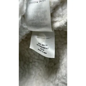 Patagonia Los Gatos 1/4 Zip Fleece‎ Pullover Medium Birch White Sherpa Jacket thumbnail 6