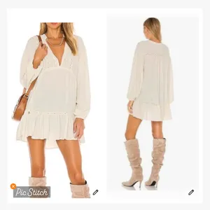 Free People Rugged Beauty Swing Dress Ecru thumbnail 2