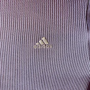 857 | Adidas Golf Full Zip‎ Textured Performance Track Jacket Purple Womens M thumbnail 3