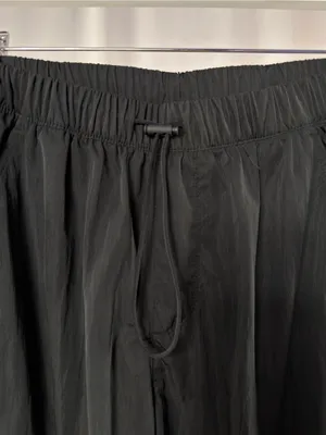 Offline by aerie Cargo Baggy Track Pants in Black Size XS thumbnail 3