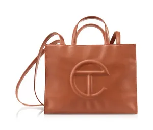 Telfar Medium Tan Shopping Bag thumbnail 1