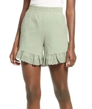 Juna High Waist Embroidered Shorts thumbnail 1