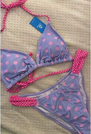 Cupshe Purple Bikini Set  thumbnail 1