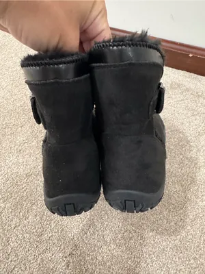 Barefoot Wide Toe Bed Women’s Size 39 Winter Boots Suede Black thumbnail 3