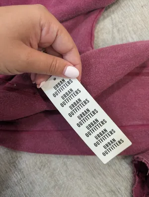 NWT Urban Outfitters Out From Under Solar Slim Flare Maroon Pants Size Small thumbnail 4