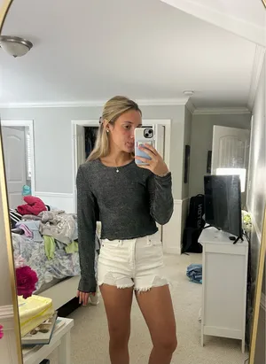 Mustard Seed Glitter Long Sleeve Top thumbnail 4