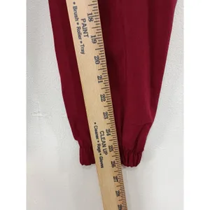 Faden Women’s Cargo Jogger Pants Burgundy Size Medium thumbnail 11