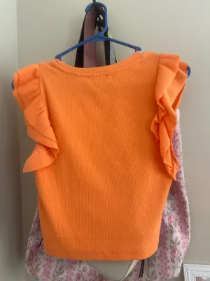 Orange ZARA Top Tank thumbnail 2
