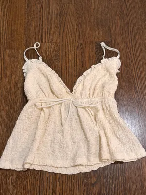 Kellan Top Cream Princess Polly thumbnail 2