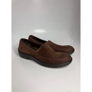 Born Loafers Womens 9 Brown Good Leather Slip On Comfort F49523 thumbnail 3