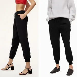 Aritzia Wilfred Buffon Crepe Jogger‎ Pant in Black Size Extra Small thumbnail 2