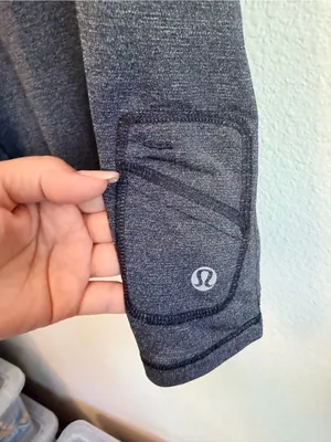 Lululemon short sleeve Top, grey size 12 thumbnail 6