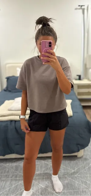Lululemon Hotty Hot Shorts In Black Size 6 Tall thumbnail 1