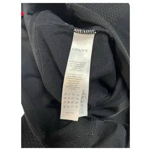 Spanx Leggings Womens Small Full Length Seamless Textured Sides Black FL3115 thumbnail 9