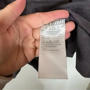 Zuda Brushed Knit‎ Gray Hoodie Size Medium thumbnail 5