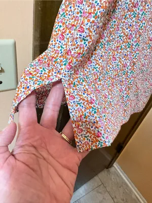 J. Crew Liberty Fabric Eloise Floral Beach Cover-up Dress thumbnail 7