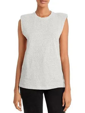 NWT IRO Tarika Sleeveless Crewneck Top Padded Shoulder Size XS Organic Cotton thumbnail 12