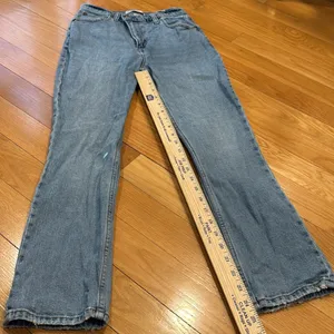Abercrombie & Fitch the ‘90sslim straight ultra high rise jeans 27/4XS. thumbnail 5
