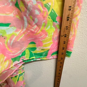 Lilly Pulitzer x Target 20th Anniversary Flamingo Scarf Sequin OS Sarong Coverup thumbnail 14