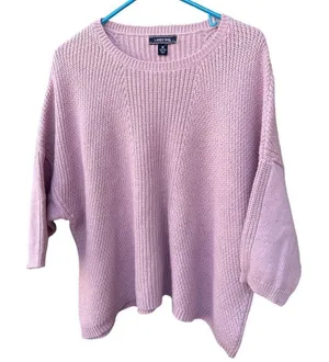 Lands’ End size 1X dolman sleeve chunky knit sweater. thumbnail 1