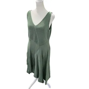 NWT Peruvian Connection Portobello Pima Cotton Dress Sage M thumbnail 4