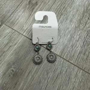 NWT Maurice’s Turquoise Drop Earrings thumbnail 2