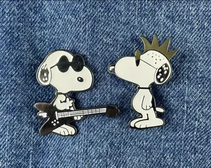 Punk Rock Snoopy Enamel Pin Set thumbnail 1