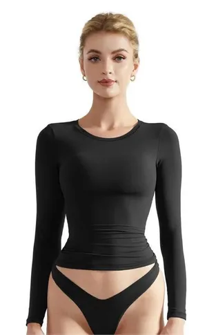 Suuksess black long sleeve thumbnail 1