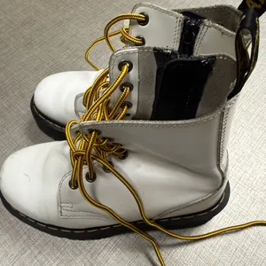 Dr. DOC Martens Jadon Boots -side‎ zip white Platform Shoe - Size 36 Womens 5 thumbnail 8