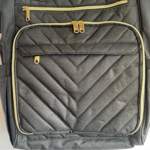Kuosdaz Laptop Backpack 15.6"Travel with USB Charging Port Black Business Tech thumbnail 15