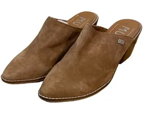 Musse & Cloud Women's‎ Suede Slip-on/Mules Tan Size 37 (6.5) thumbnail 1