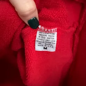 Set Active Heavyweight Hoodie in Bright Red/Fire thumbnail 5