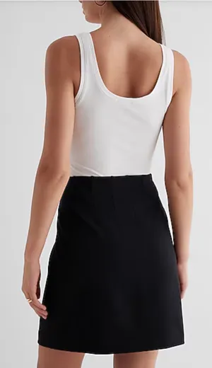Express Mini Skirt Black thumbnail 2