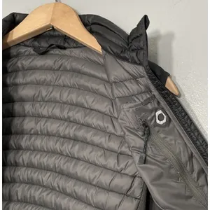 Eddie Bauer First Ascent Puffer Vest Size M Black 800 Fill Goose Down Packable thumbnail 8