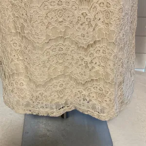 Forever 21 Cream Lace Long Sleeve Dress thumbnail 5
