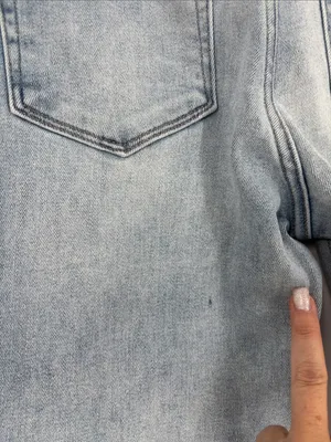 Vervet high waisted straight jeans distressed 25 thumbnail 4