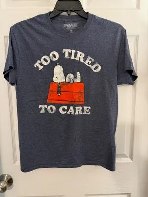 Peanuts graphic tee Blue Size M thumbnail 1